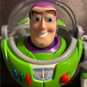 Disney Buzz Lightyear Action Figure - Green and Purple